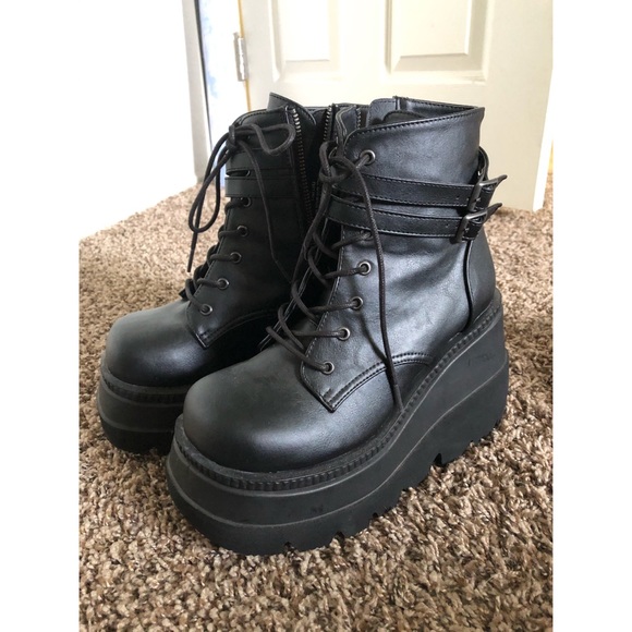 demonia technopagan boots